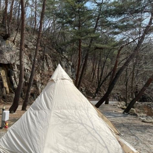 유니프레임 2폴 티피 트윈 490 텐트 이미지