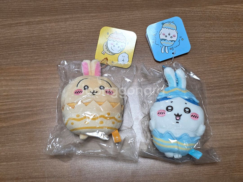 일괄)치이카와 부활절 달걀 우사기 하치와레 마스코트--0