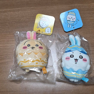 일괄)치이카와 부활절 달걀 우사기 하치와레 마스코트