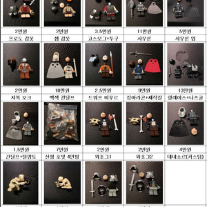 레고 정품 반지의제왕 미피및 파츠팝니다