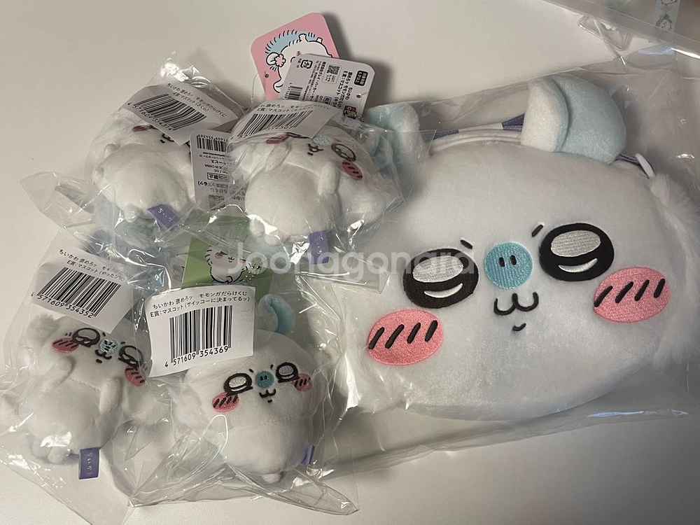치이카와 모몽가 쿠지 마스코트 가방 E상 D상 일괄--0