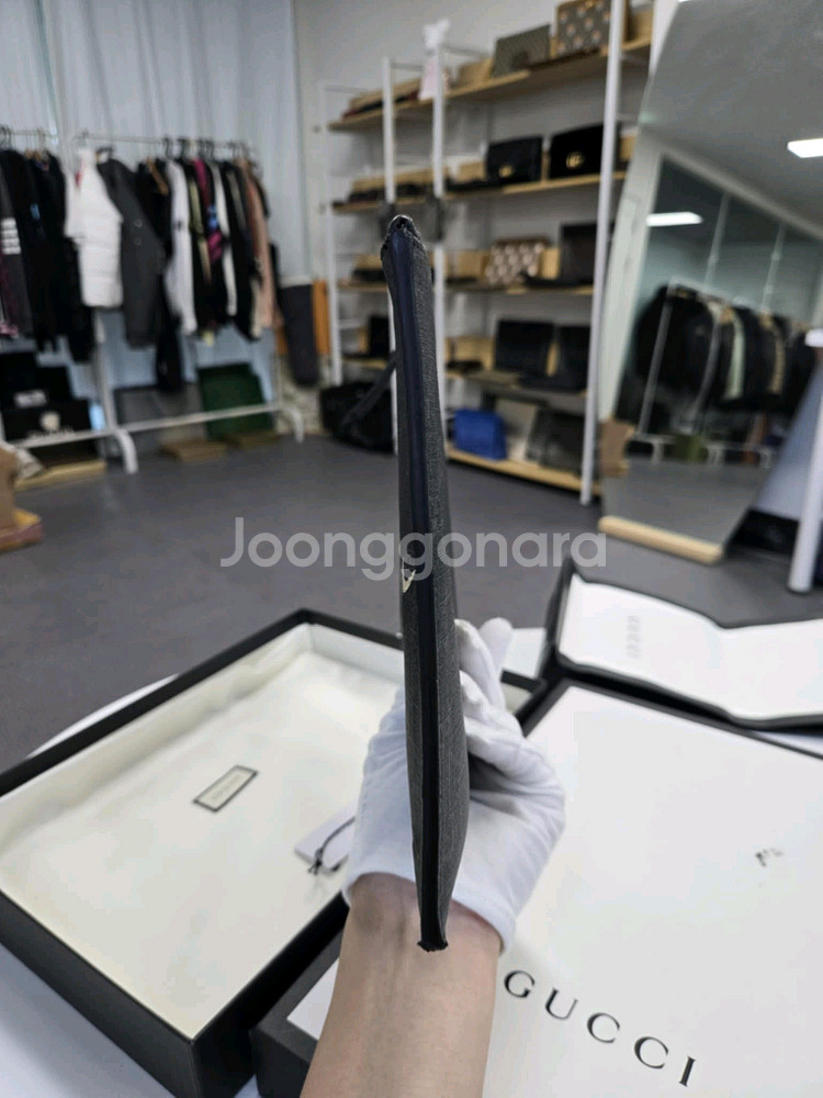 [A급컨디션]구찌 킹스네이크 클러치백--2