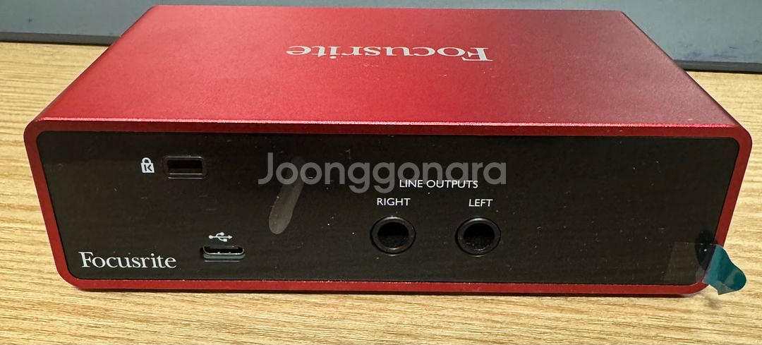 Focusrite Scarlett Solo 3세대--2