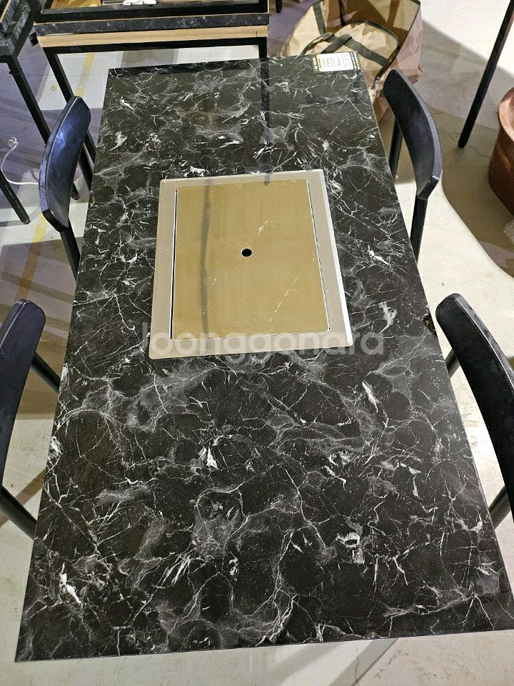 숯전용테이블의자셋트--0