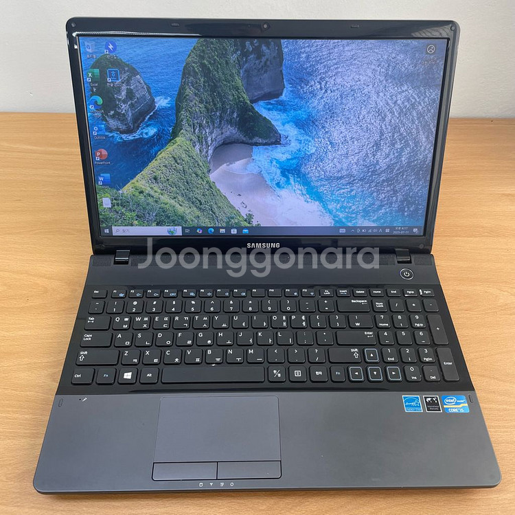 삼성노트북 i5 3세대 250ssd 8램 한글엑셀0--0