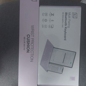 팬톤 멀티 페어링 블루투스 키보드 + 손목보호쿠션