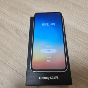 갤럭시 s23fe 민트색상 256g