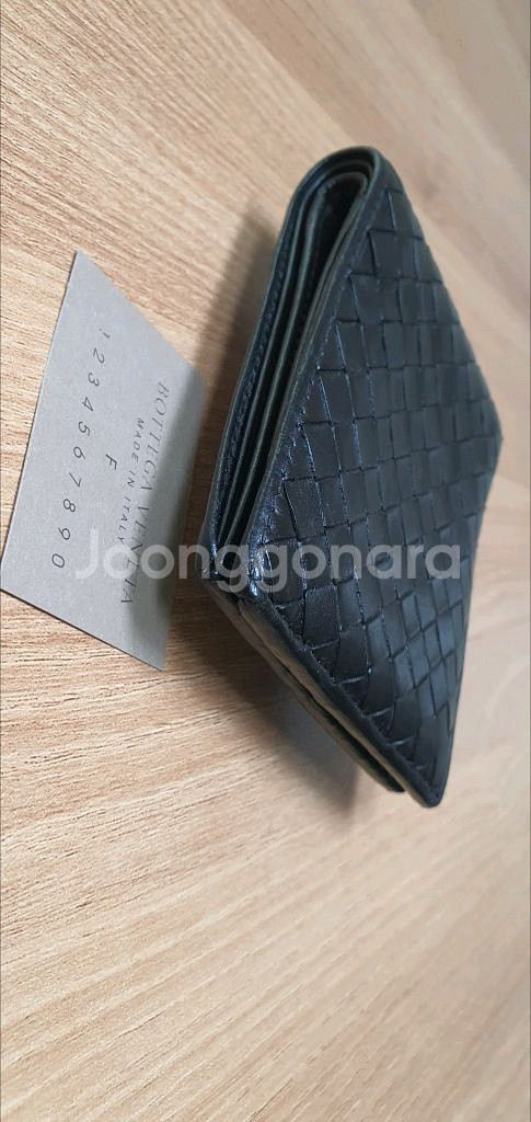 보테가베네타 반지갑/지갑 블랙브라운 정품A급(감정O)--3