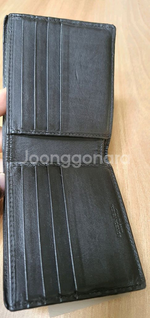 보테가베네타 반지갑/지갑 블랙브라운 정품A급(감정O)--7