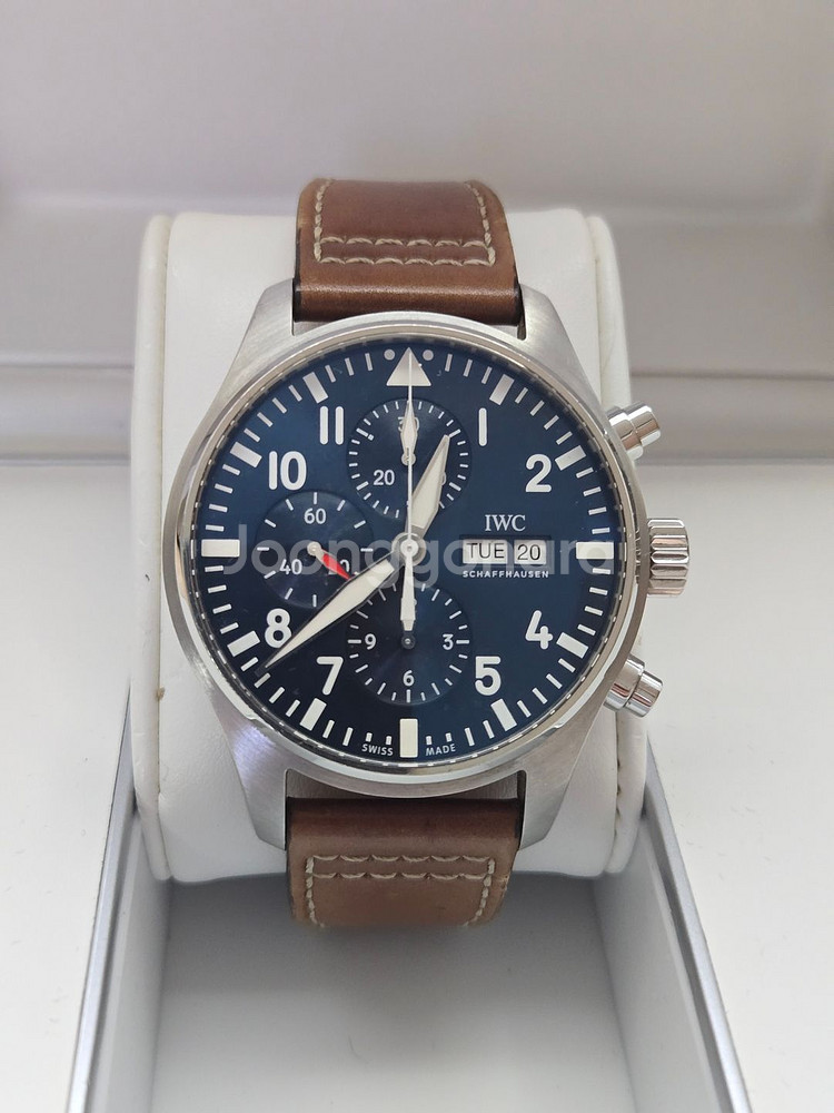 IWC 파일럿 워치 어린왕자 에디션 블루--4