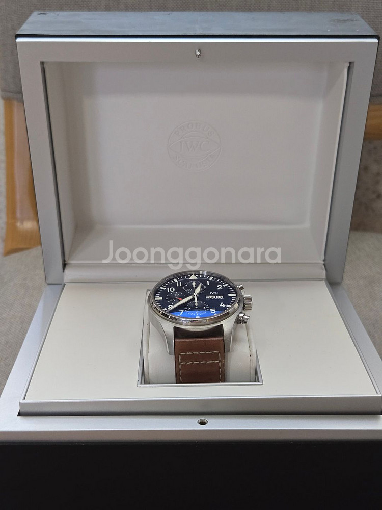 IWC 파일럿 워치 어린왕자 에디션 블루--1