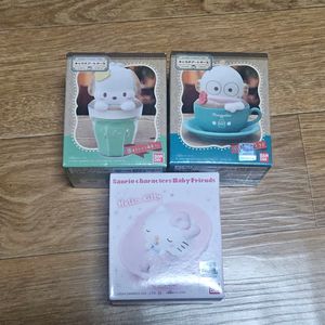 반다이 산리오 라떼 아트 피규어 한교동 포차코 굿즈