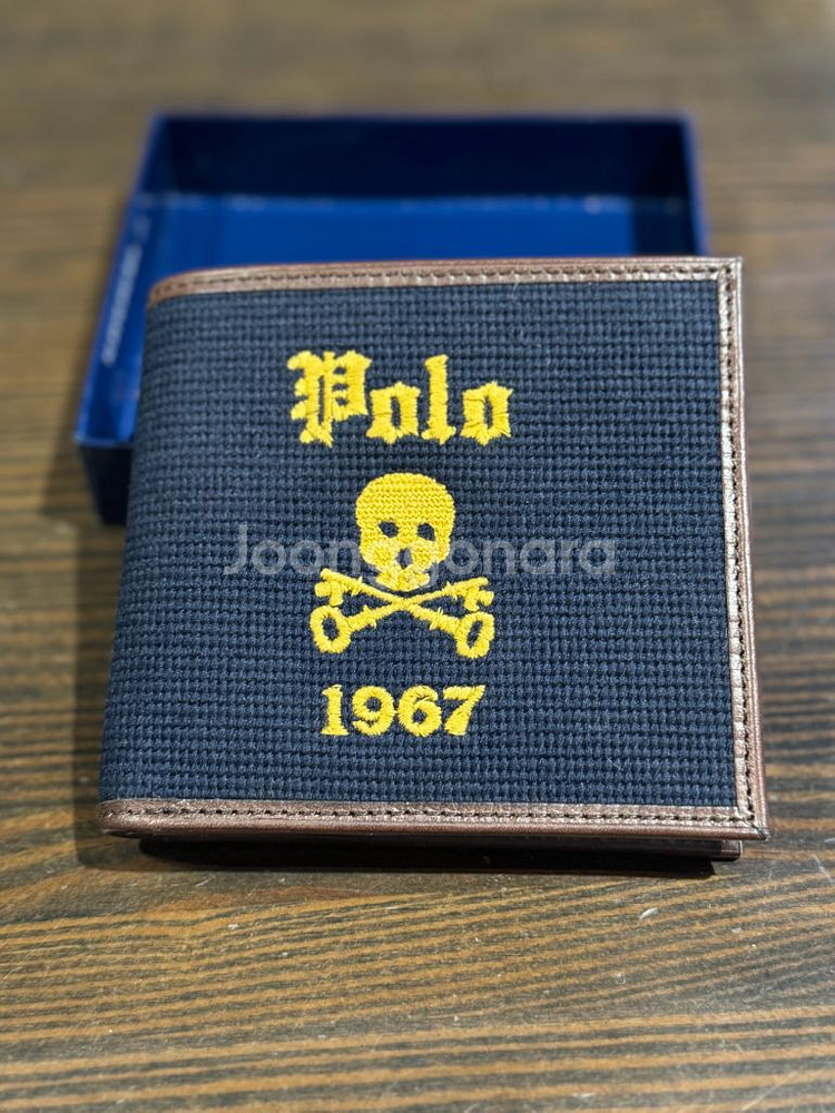폴로 Polo 랄프로렌 스컬 반지갑 판매해요--0