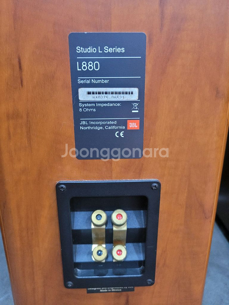 JBL 스튜디오 L880 톨보이 스피커--7
