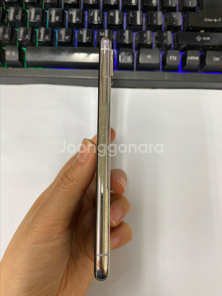 아이폰XS 실버 액정SS급 64GB 무잔상 인스타--5