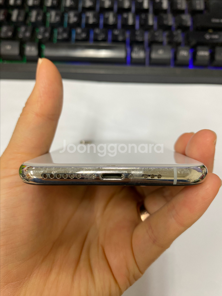 아이폰XS 실버 액정SS급 64GB 무잔상 인스타--6