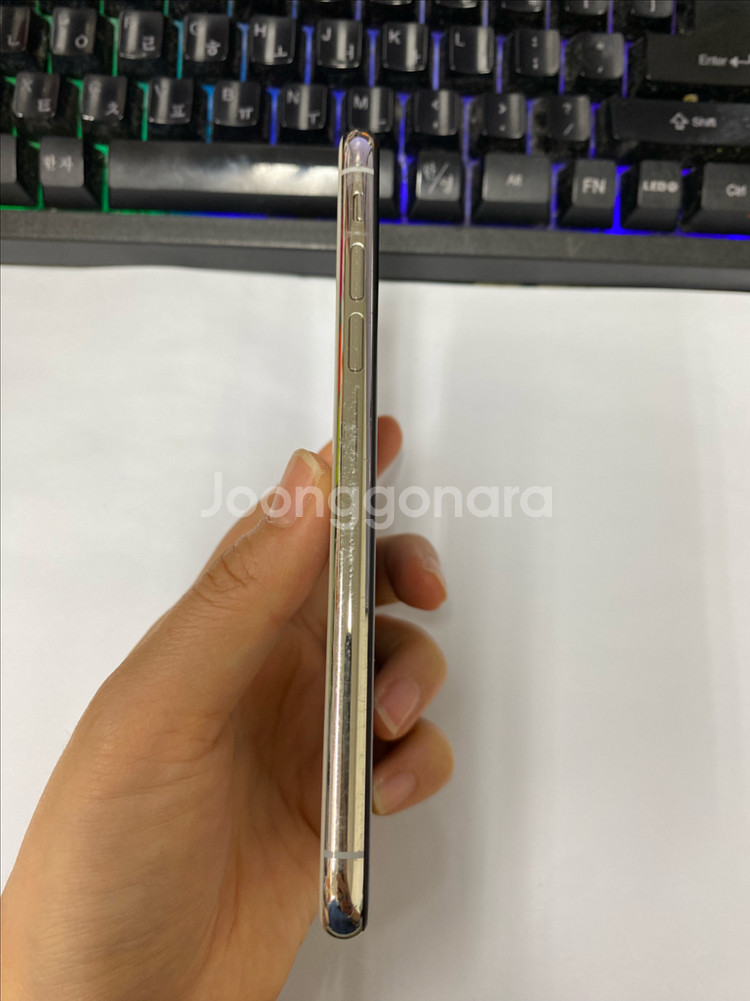 아이폰XS 실버 액정SS급 64GB 무잔상 인스타--4