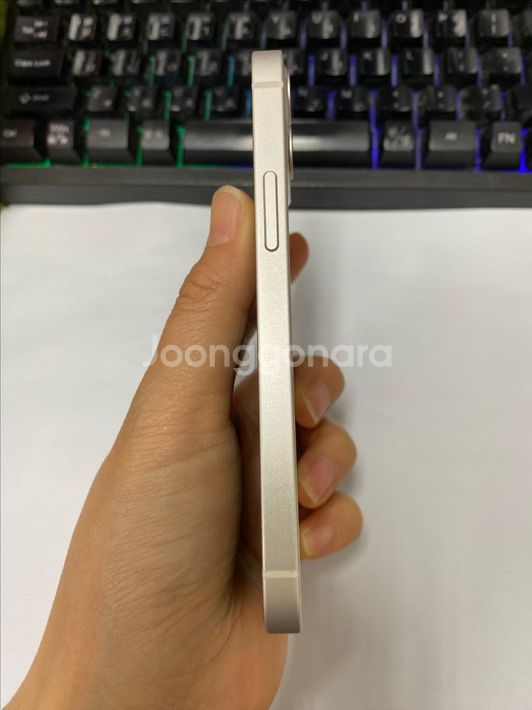 아이폰12미니 화이트 외관SS급 128GB 페이스XX--5
