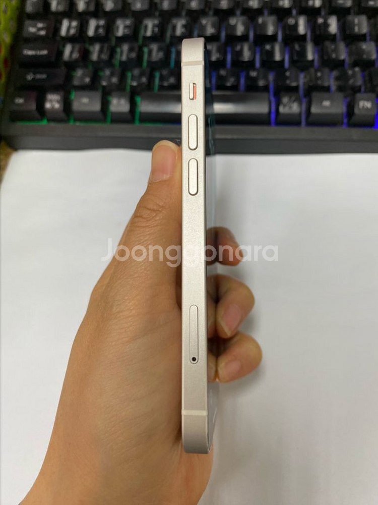 아이폰12미니 화이트 외관SS급 128GB 페이스XX--4