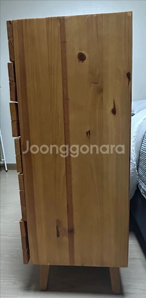 바네스 데코 원목 서랍장 2개--1