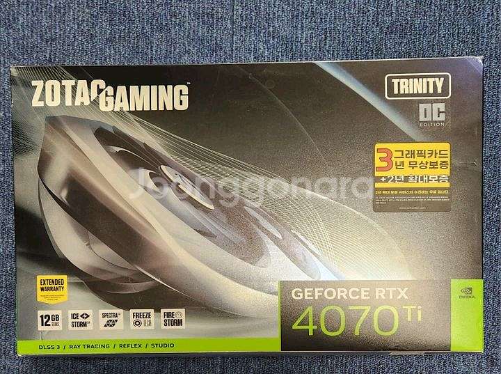 조텍 RTX 4070 Ti Trinity OC--0