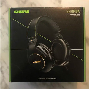 입문용 모니터링 헤드폰 shure 840a
