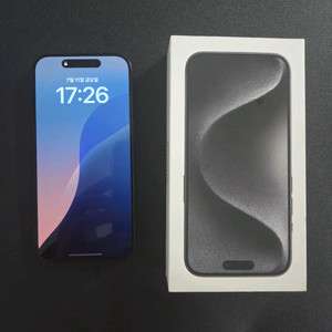 아이폰 15 Pro 128 블랙 팝니다.