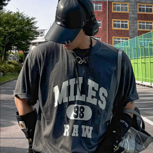 MILES 98 RAW CREW 반팔티셔츠