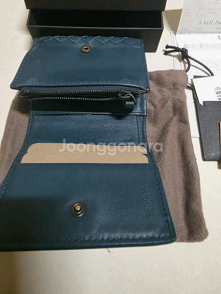 보테가베네타 인트레치아토 반지갑--3