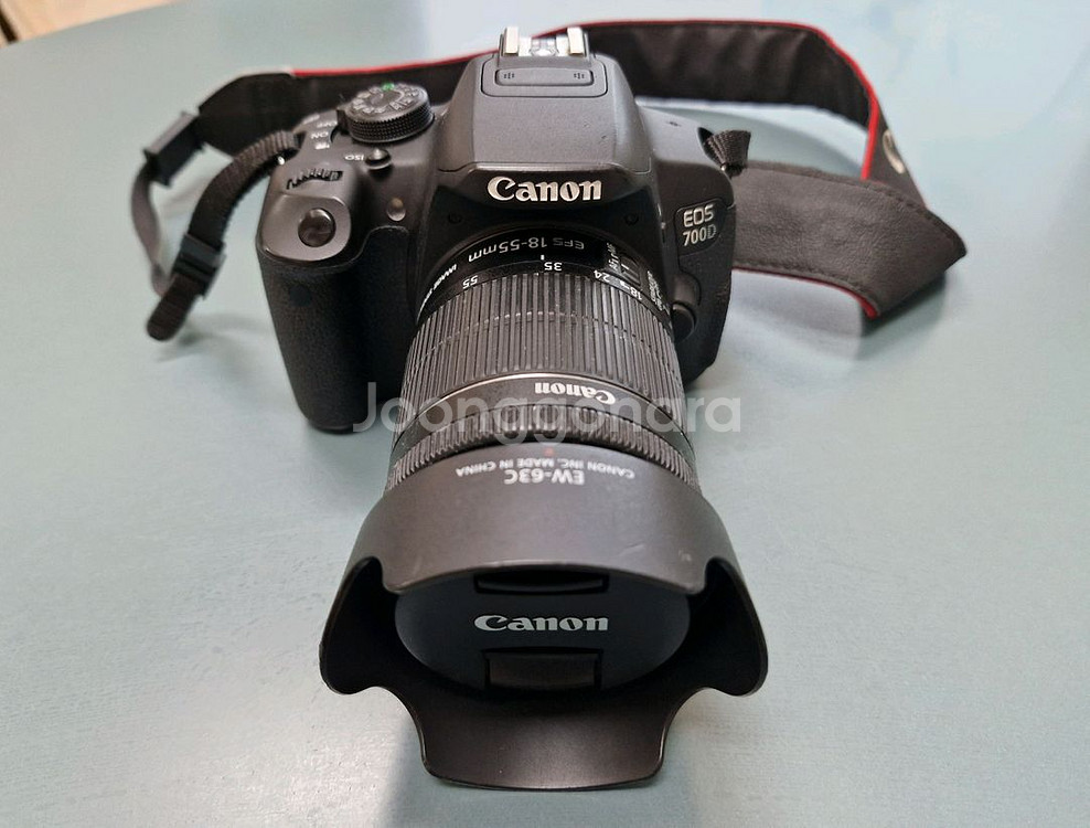 캐논 DSLR 700D + 18-55 STM 렌즈--1