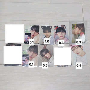 제로베이스원 제베원 한유진 앨포 미공포 럭드 포카 판매