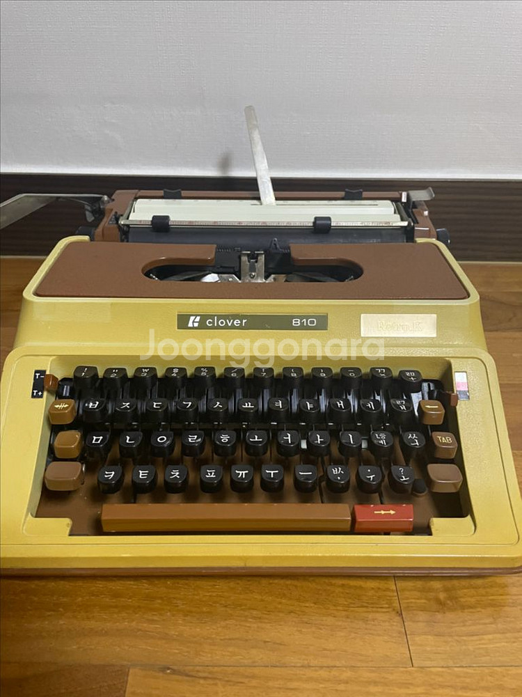 클로바 810 타자기 레트로케이--0