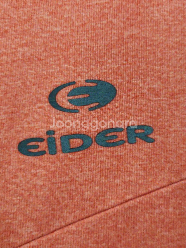 (L) 아이더 반집업 티셔츠 등산복 기능성 반팔티--3