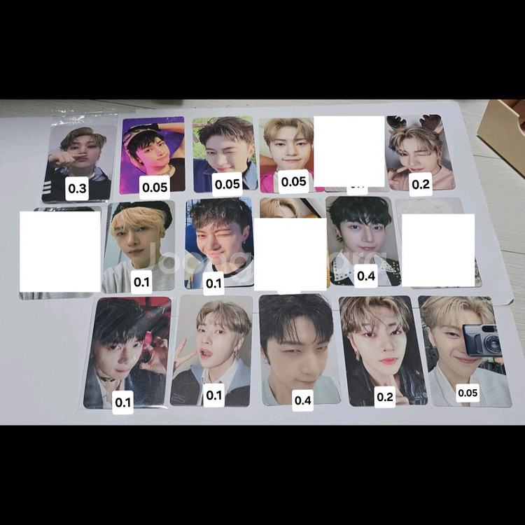 제로베이스원 제베원 석매튜 앨포 미공포 럭드 포카 판매--0