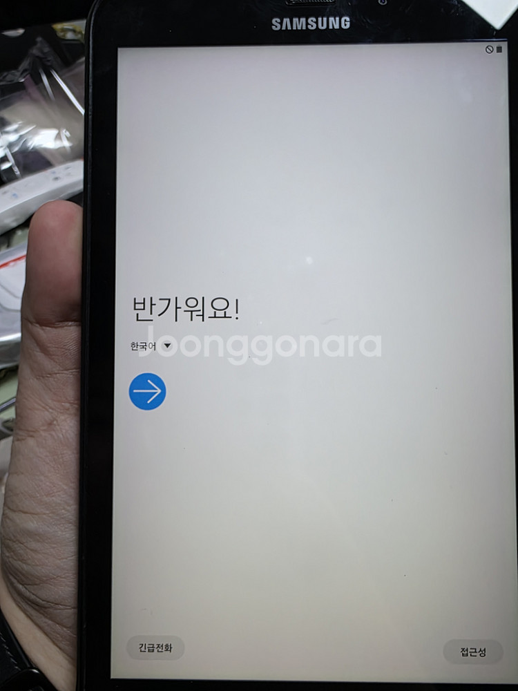 갤럭시탭액티브2 sm t395 판매합니다--5