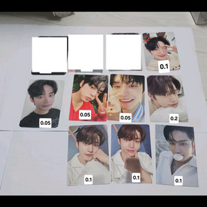 제로베이스원 제베원 김지웅 앨포 미공포 럭드 포카 판매