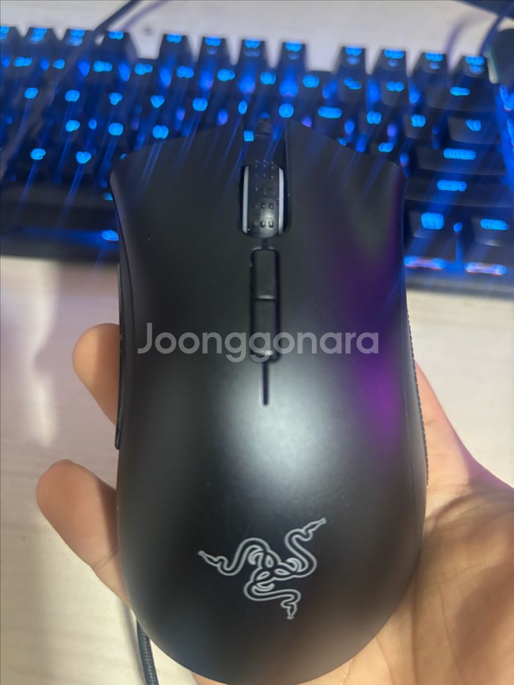 레이저 데스에더 엘리트 유선 마우스--0