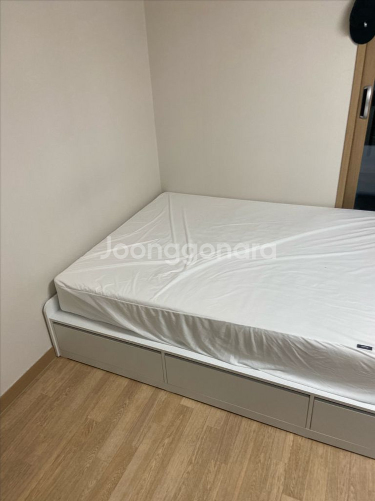 히포스 무헤드 3단 멀티 통서랍 침대 매트 세트--5