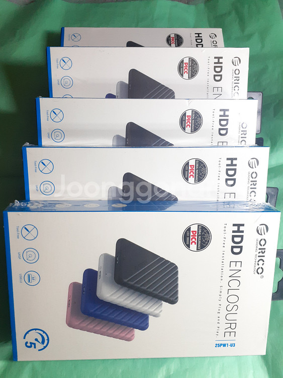 외장하드 750GB 오리코 USB3.0--1
