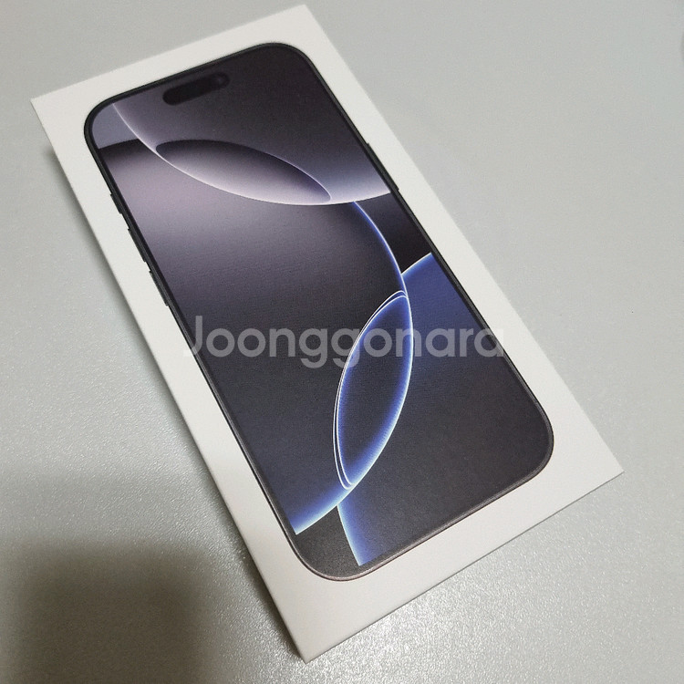 아이폰 16프로 미개봉 블랙티타늄 256GB--0