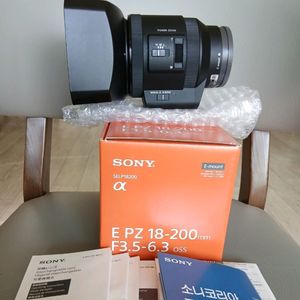 소니 e마운트 18-200전동줌렌즈(selp18200)