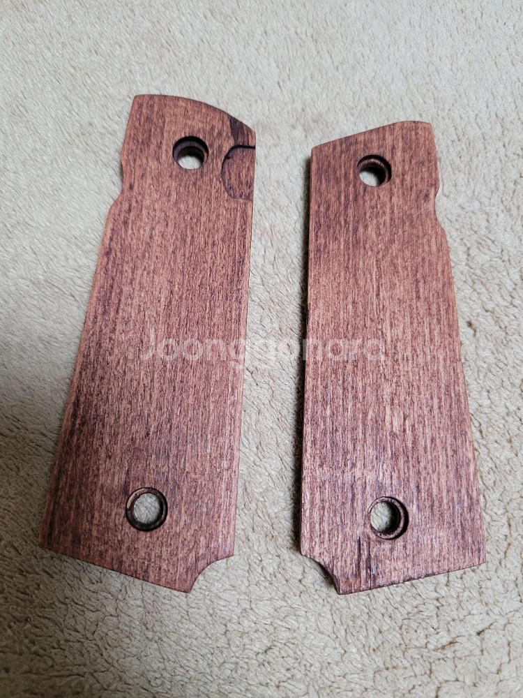 콜트 M1911 우드그립--2