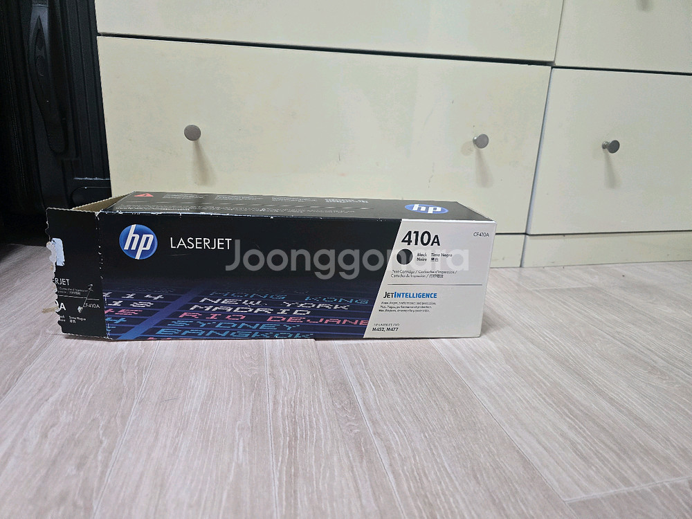 HP 410A 검정 정품토너 박스마누개봉--0