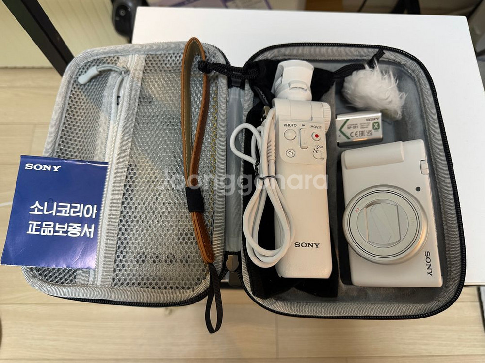 소니 ZV-1M2 브이로그 카메라 + 정품 그립세트--8