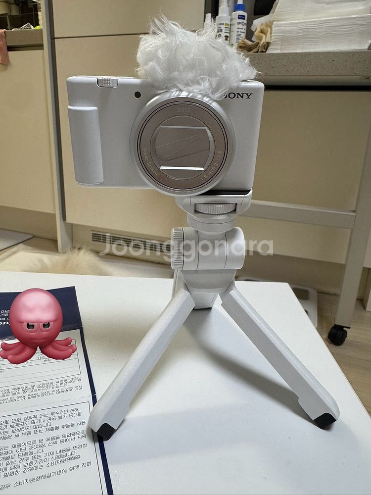 소니 ZV-1M2 브이로그 카메라 + 정품 그립세트--6