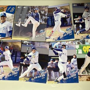 kbo 카드 삼성 원태인 퍼즐 포함 일괄