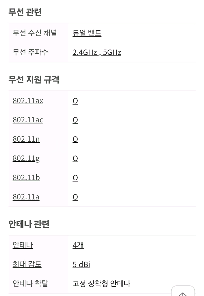 티피링크 AX1500 기가 비트 공유기 Wi-Fi--6