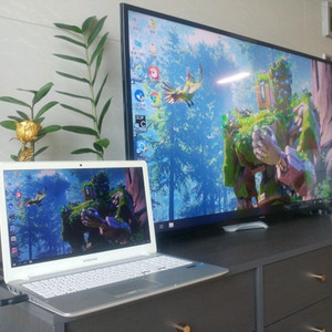 삼성 노트북5 화이트 게이밍 노트북/외장 지포스