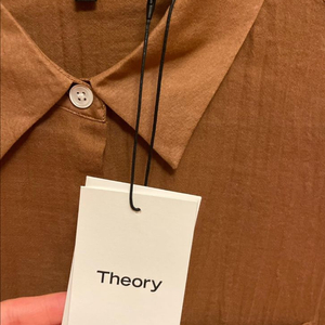 새상품] 띠어리 Theory 여성 브라운 셔츠 (P)