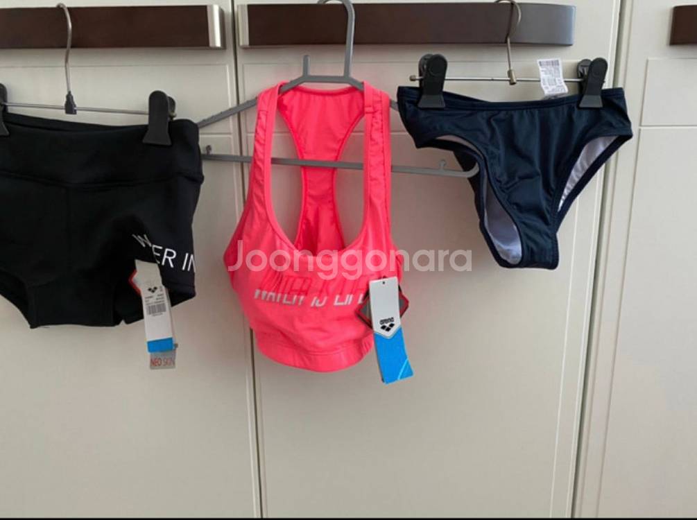 (새상품) 아레나 탑브라 바지 팬티 S 일괄--0